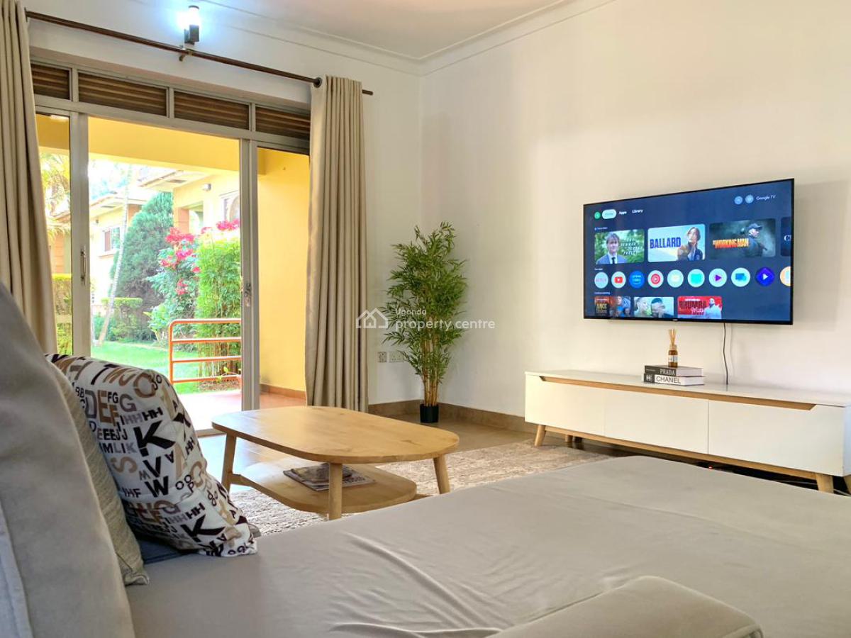 Fully Furnished 3 Bedroom House with Garden, Ali Ismail Rd, Kisaasi, Kampala, Central Region, Semi-detached Duplex for Rent