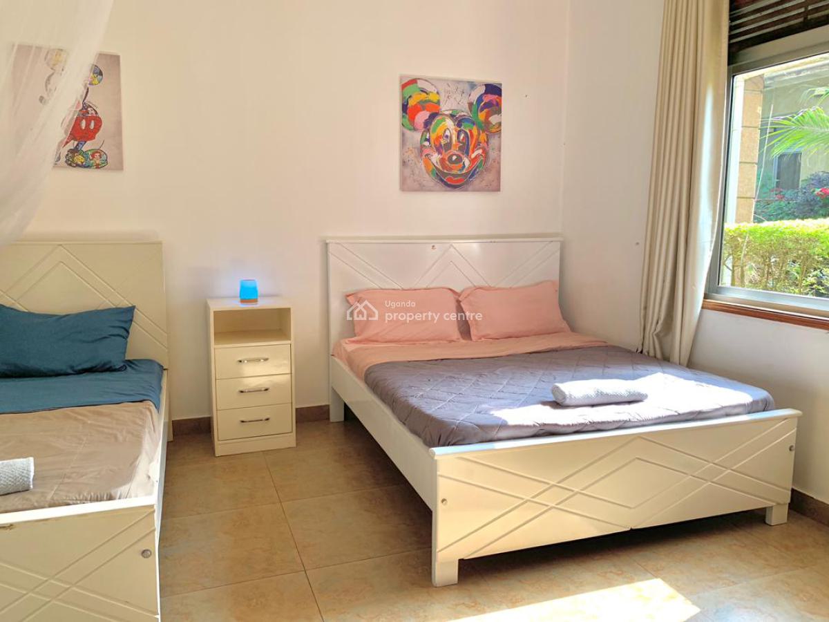 Fully Furnished 3 Bedroom House with Garden, Ali Ismail Rd, Kisaasi, Kampala, Central Region, Semi-detached Duplex for Rent