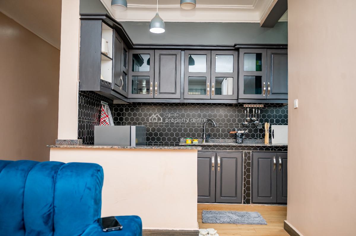 1 Bedroom Apartment Furnished with All Amenities, Kyanja Ring Road, Kampala, Central Region, Mini Flat for Rent