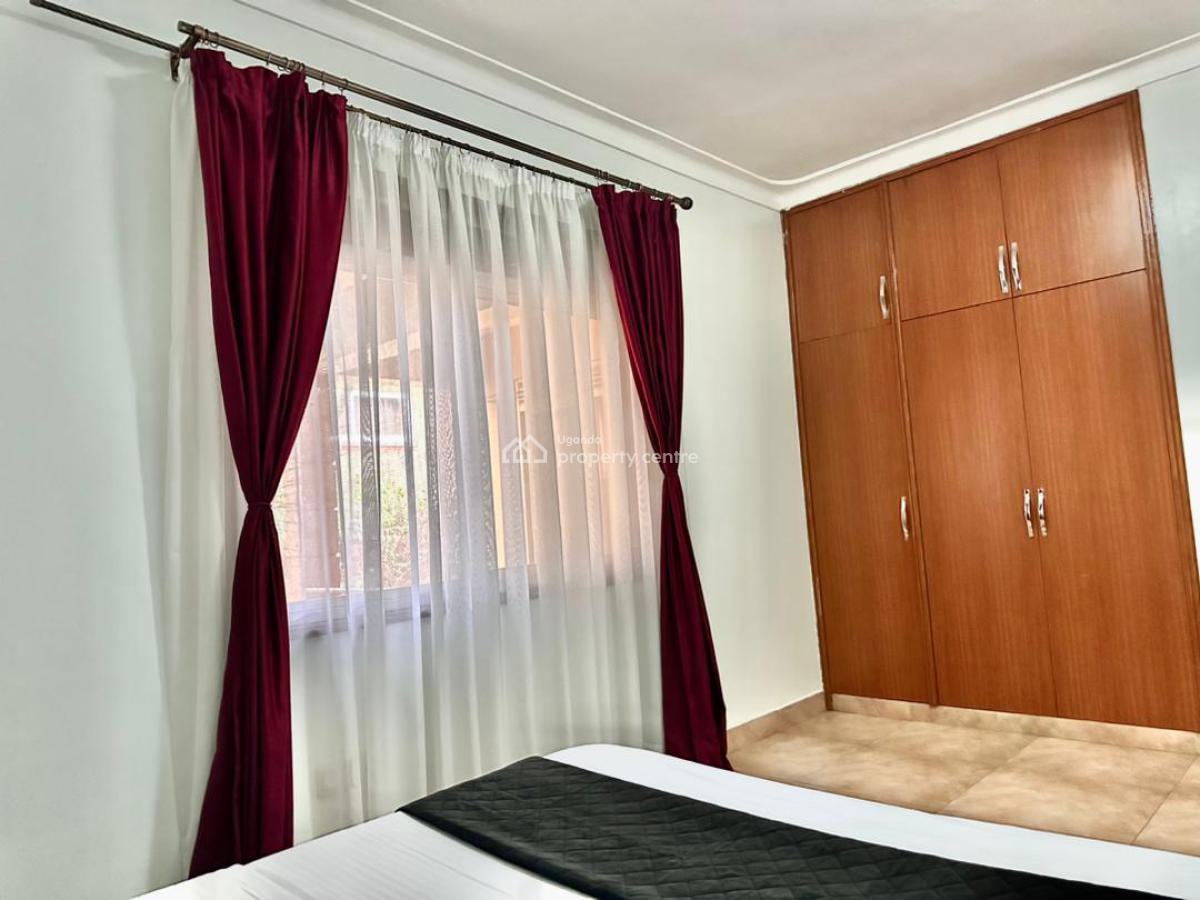 2 Bedroom Fully Furnished House, Ali Ismail Rd, Kisaasi, Kampala, Central Region, Semi-detached Duplex for Rent