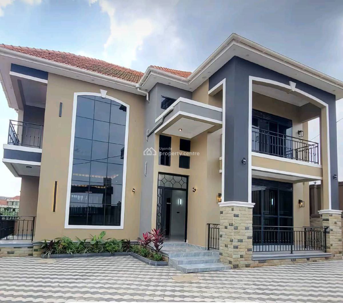Luxury New 5 Bedroom House in Kyanja Komamboga, Kyanja, Komamboga Road, Kampala, Central Region, Terraced Duplex for Sale