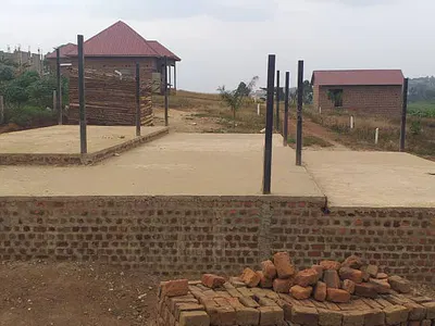Land with Foundation, House Plans&permit — Maya Stage 13, Wakiso, Central Region